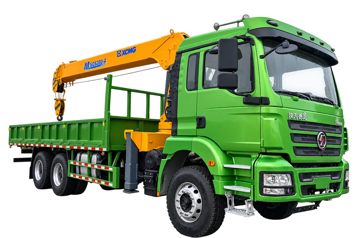 Crane truck · cargo body